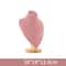 Wooden Mannequin Bust Necklace Display Stand Jewelry Holder 3