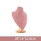 Wooden Mannequin Bust Necklace Display Stand Jewelry Holder 3
