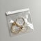 Clear PVC Zipper Jewelry Storage Pouch Mini Packaging Bag 3