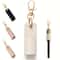 Compact Nurse Pen Holder Keychain Portable Leather Pen Clip Holder For Lanyard And Keys 0