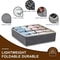 Foldable Sock Underwear Organizer Drawer Closet Organizer Box With Dividers For Socks Ties And Ling 7