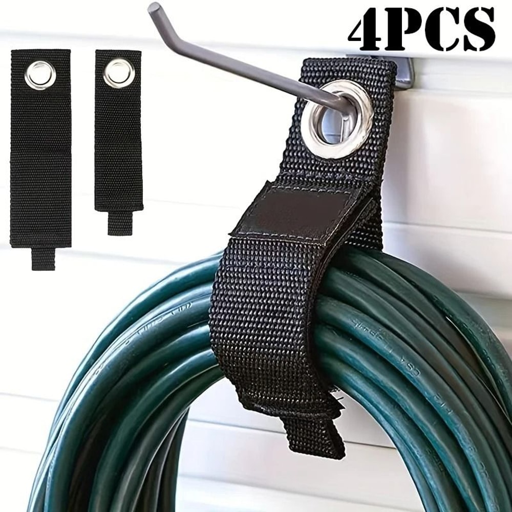 Heavy Duty Extension Cord Organizer Straps Reusable Cable Storage Straps For Garage Hose And Cord M 0