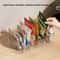 ClearView Spice Rack Organizer Box Large Capacity Kitchen Countertop Organizer With Divided Storage 9