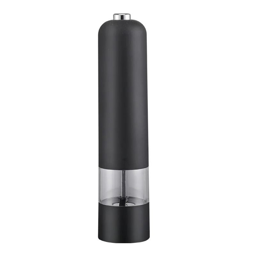 AutoGrind Electric Salt And Pepper Grinder Stainless Steel Automatic Pepper Mill One Hand Operation 2