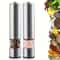 AutoGrind Electric Salt And Pepper Grinder Stainless Steel Automatic Pepper Mill One Hand Operation 12