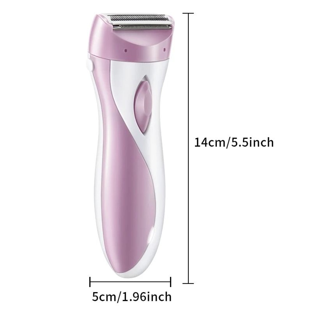 SmoothGlide Womens Electric Razor USB Rechargeable Electric Hair Removal Shaver For Legs Arms Under 6