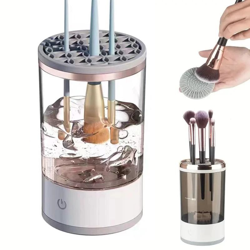 BrushClean Electric Makeup Brush Cleaner USB Automatic Brush Cleaning Machine Portable Cosmetic Bru 8