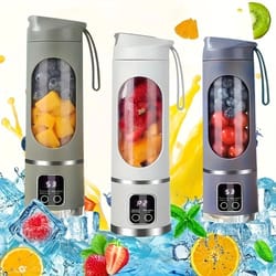blendgo portable usb blender rechargeable personal smoothie blender mini travel fruit juicer