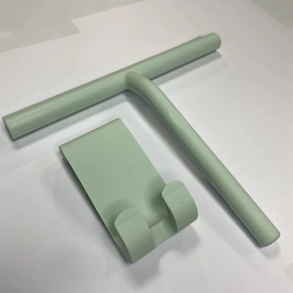 ClearSwipe Shower Squeegee With Holder Multipurpose Glass Cleaning Squeegee For Bathroom Mirror Win 1