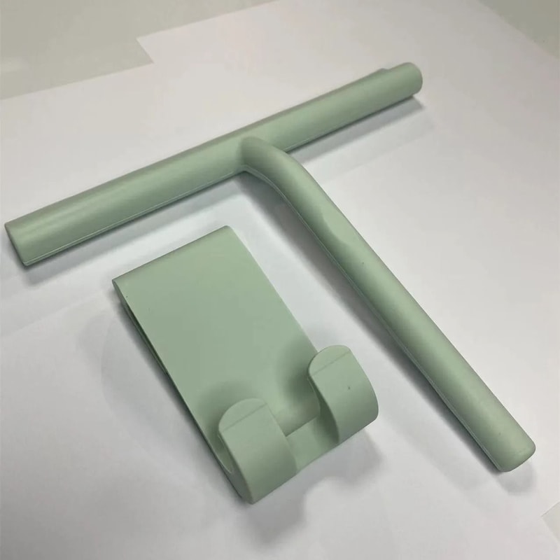 ClearSwipe Shower Squeegee With Holder Multipurpose Glass Cleaning Squeegee For Bathroom Mirror Win 1