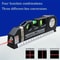 HOMEFISH Laser Level Line Tool Kit Multipurpose Cross Line Laser Level With Built In 8ft Measuring 3