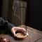 ZenFlow Upside Down Incense Burner Wooden Hanging Incense Stick Holder Round Incense Tray For Home 1