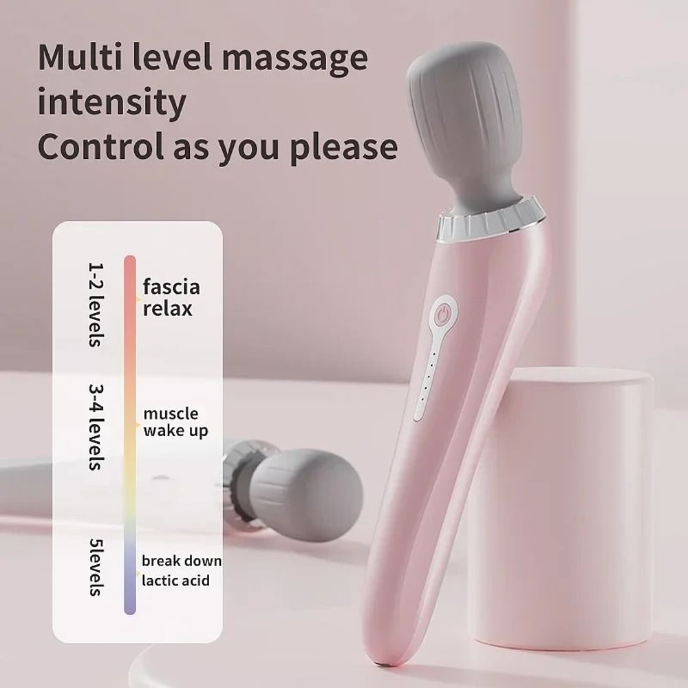 MusclePulse Portable Massage Gun Deep Tissue Electric Percussion Massager For Neck Back Leg Muscle 5