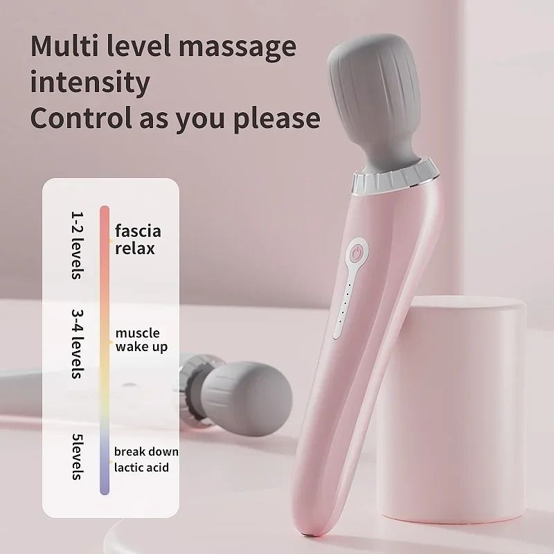 MusclePulse Portable Massage Gun Deep Tissue Electric Percussion Massager For Neck Back Leg Muscle 5