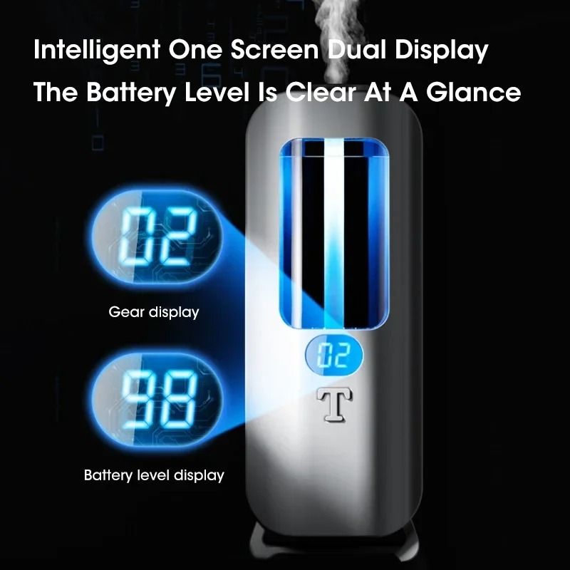 AromaFlow Rechargeable Essential Oil Diffuser Portable Aromatic Diffuser For Home And Car With 5 Fr 5