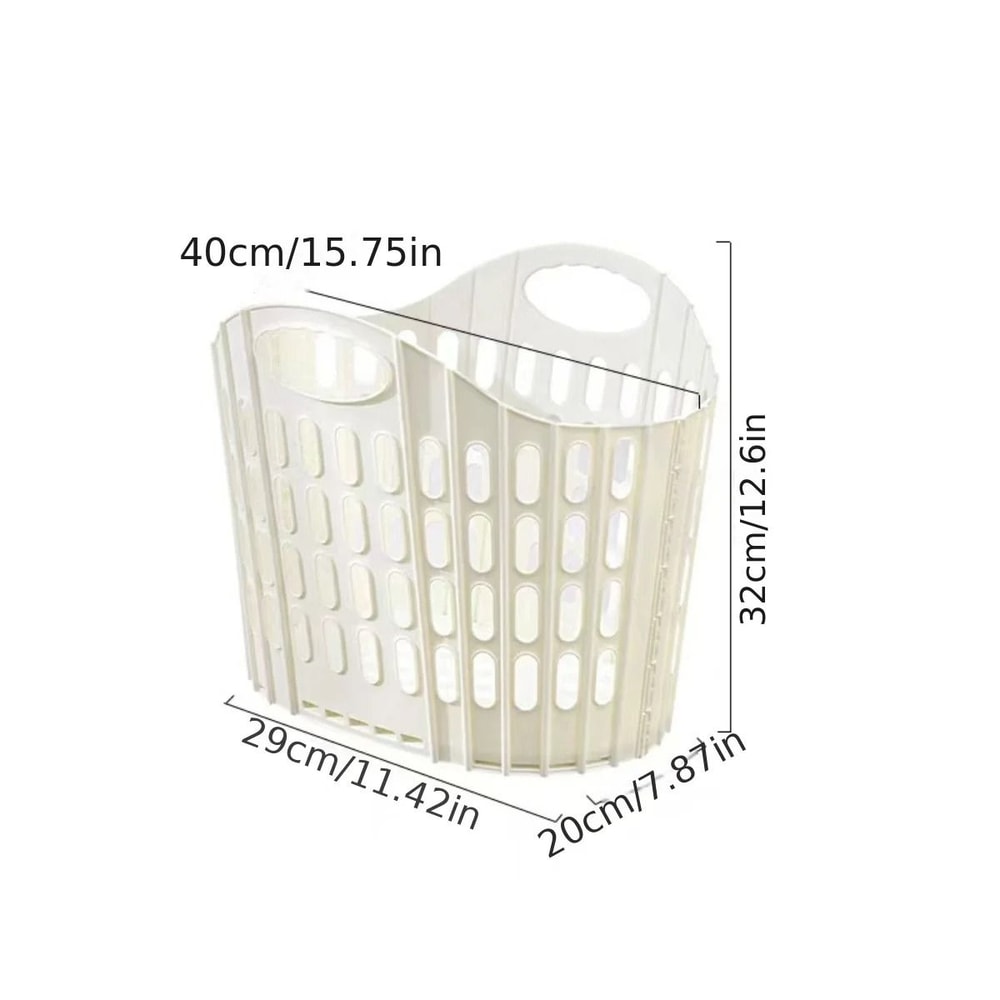FlexFold Foldable Laundry Hamper High Capacity Portable Laundry Basket Durable Dirty Clothes Organi 4