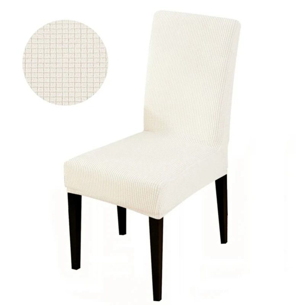 StretchFit Elastic Chair Cover Universal Dining Chair Cover Protective Stretch Seat Cover For Home 1