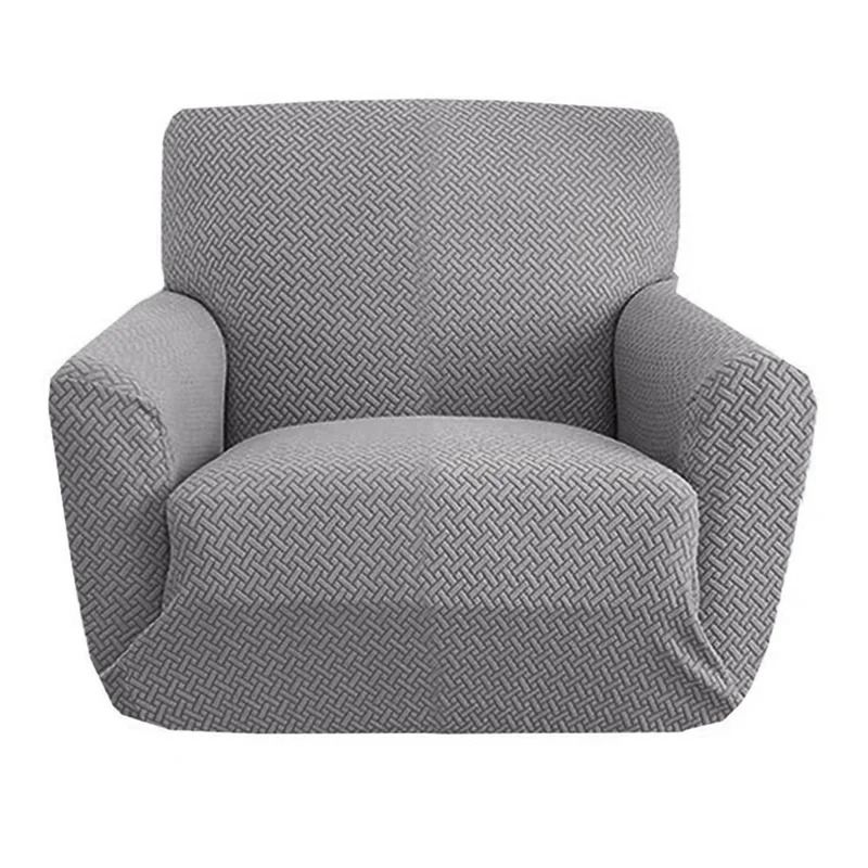StretchGuard Jacquard Armchair Sofa Cover Elastic Armchair Sofa Cover One Seat Furniture Protector 6
