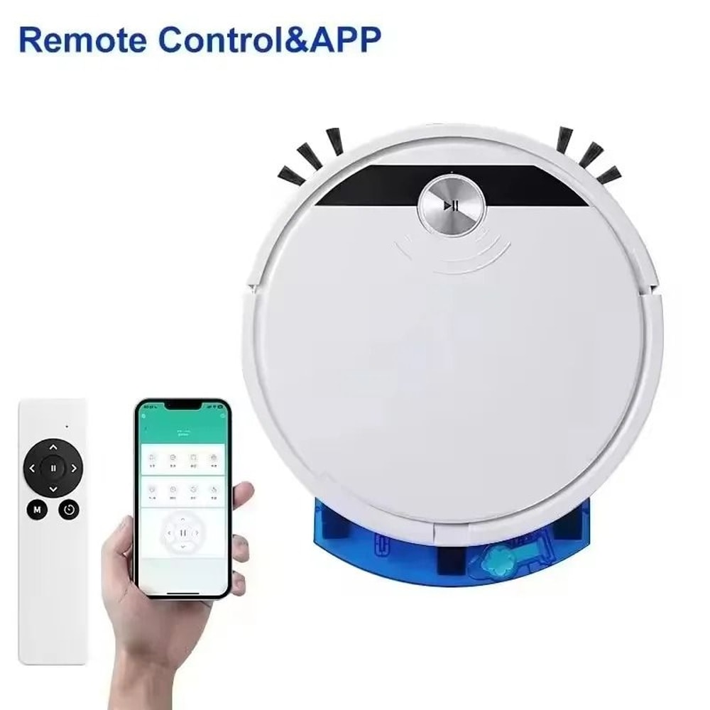 Smart Clean Robot Vacuum Cleaner App Control Wet Dry Robot Vacuum 2800Pa Suction Floor Cleaning Rob 3