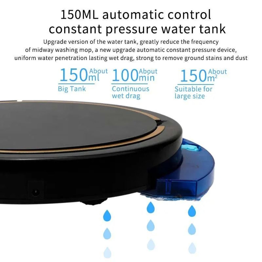 Smart Clean Robot Vacuum Cleaner App Control Wet Dry Robot Vacuum 2800Pa Suction Floor Cleaning Rob 4