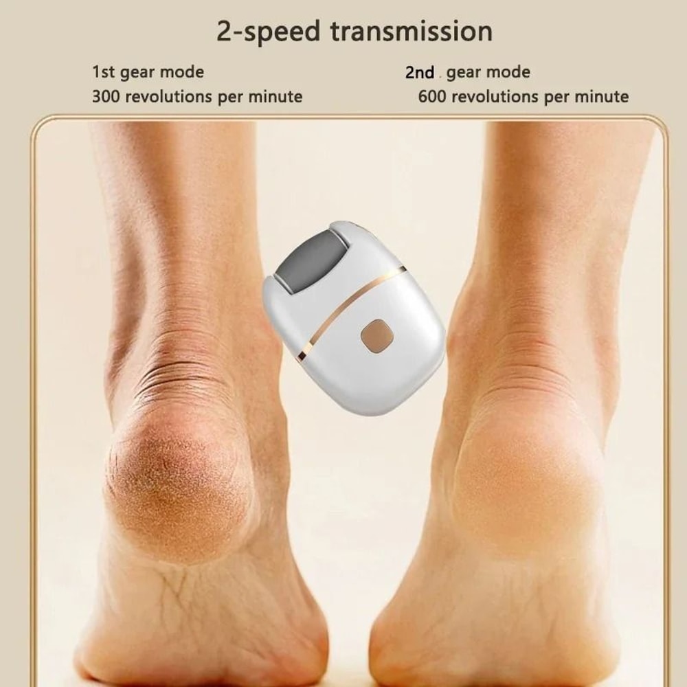 Rechargeable Electric Foot Grinder Callus Remover Pedicure Tool 3