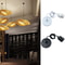 Vintage E27 Hanging Lamp Holder Pendant Light Socket With Hanging Wire 7