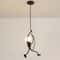 Creative Little Man Pendant Light Vintage Iron E27 Ceiling Lamp 6