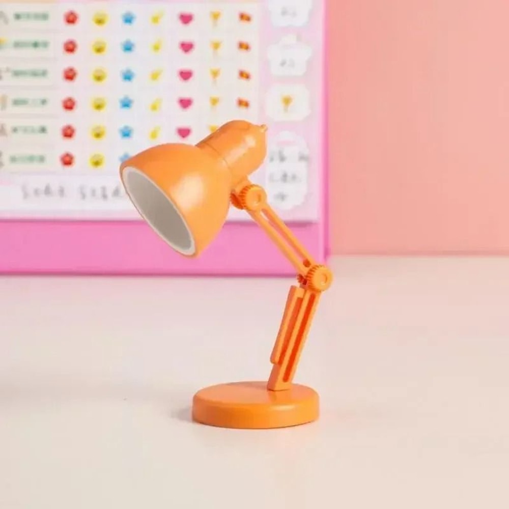 Portable Clip On LED Book Light Foldable Mini Reading Lamp 8