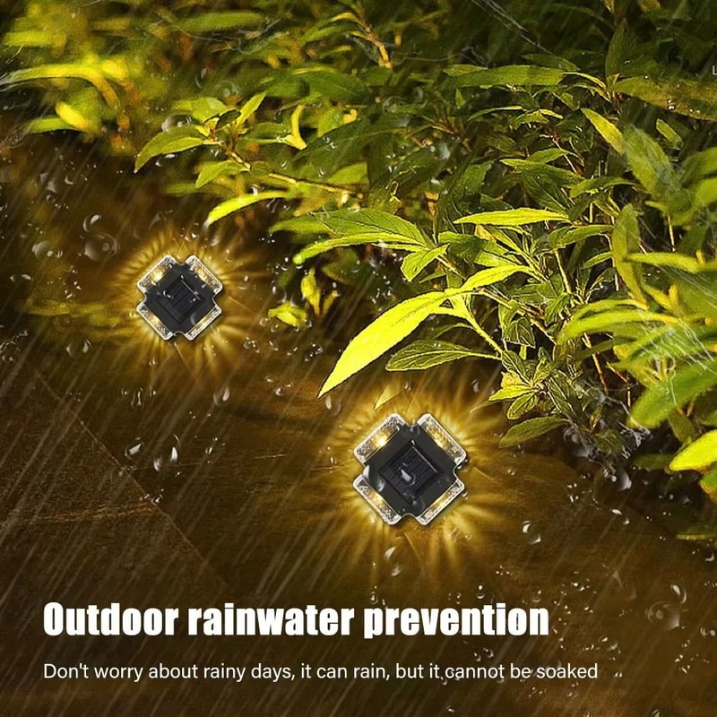 Waterproof Solar Wall Lamp Up And Down LED Outdoor Fence Light 5