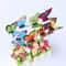 Colorful 3D Butterfly Garden Stakes Decorative Artificial Butterfly Yard Decor Set 3