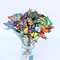 Colorful 3D Butterfly Garden Stakes Decorative Artificial Butterfly Yard Decor Set 5