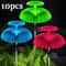 Color Changing Solar Jellyfish Garden Lights Waterproof LED Pathway Lawn Decor 8