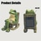 Solar Frog Garden Statue Decorative Outdoor Solar Garden Figurine 5
