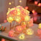 Romantic Rose LED Fairy String Lights 2M Flower Decorative Lights For Bedroom Garden 3