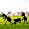 Metal Garden Ant Lawn Stakes Decorative Outdoor Ant Garden Decor 0