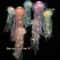 Colorful DIY Jellyfish Lantern Under The Sea Jellyfish Lamp For Bedroom And Party Decor 10
