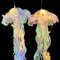 Colorful DIY Jellyfish Lantern Under The Sea Jellyfish Lamp For Bedroom And Party Decor 8