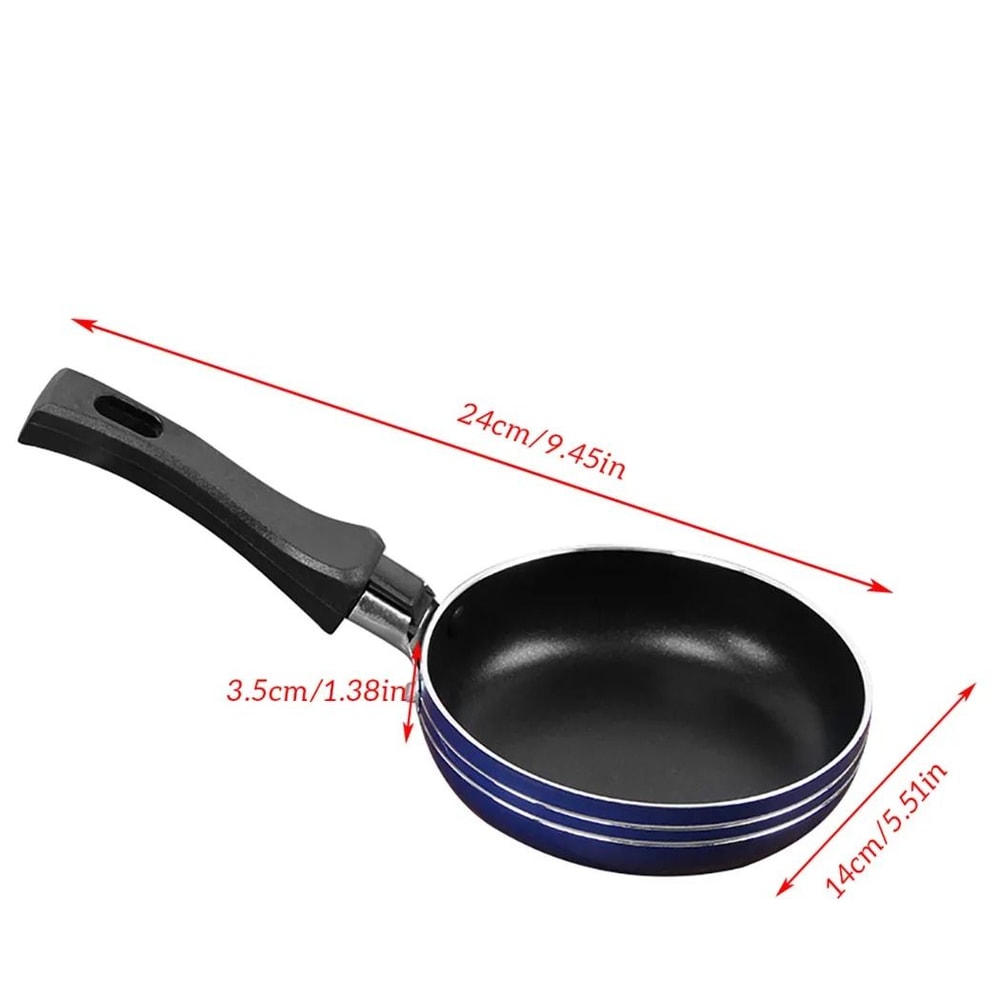 Mini Non Stick Frying Pan Compact Egg And Sauce Cooking Pan 5