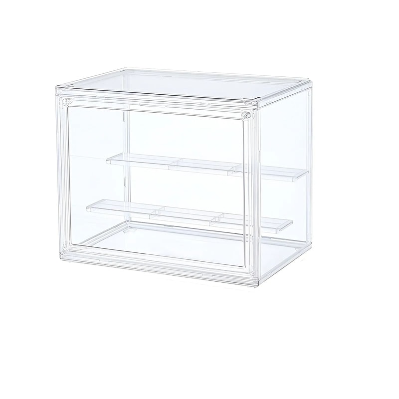 Clear Stackable Display Box Dustproof Collectible Figure Display Case 1