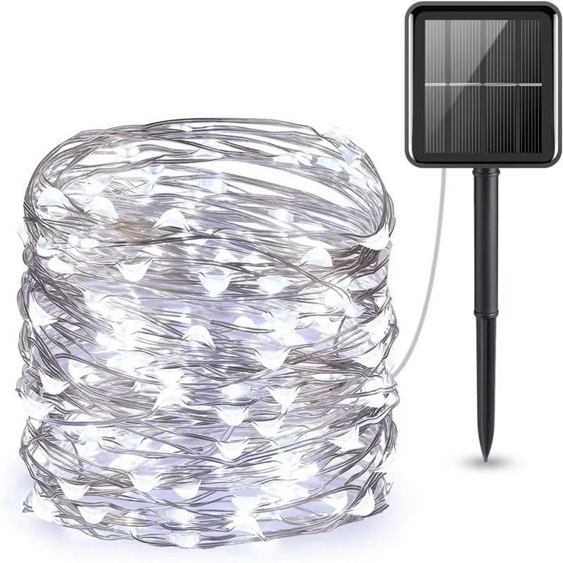 Solar Fairy String Lights Waterproof Outdoor Garden And Patio Lights 1