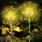 Solar Fireworks Garden Lights Waterproof Outdoor Lawn Decoration 2
