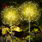 Solar Fireworks Garden Lights Waterproof Outdoor Lawn Decoration 2