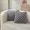 3D Plush Throw Pillowcase Cream White Decorative Sofa Cushion Cover 3