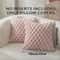3D Plush Throw Pillowcase Cream White Decorative Sofa Cushion Cover 6