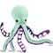Interactive Plush Octopus Dog Toy Squeaky Boredom Companion For Dogs 0