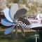 Airplane Metal Garden Wind Spinner Outdoor Stainless Steel Wind Sculpture 5