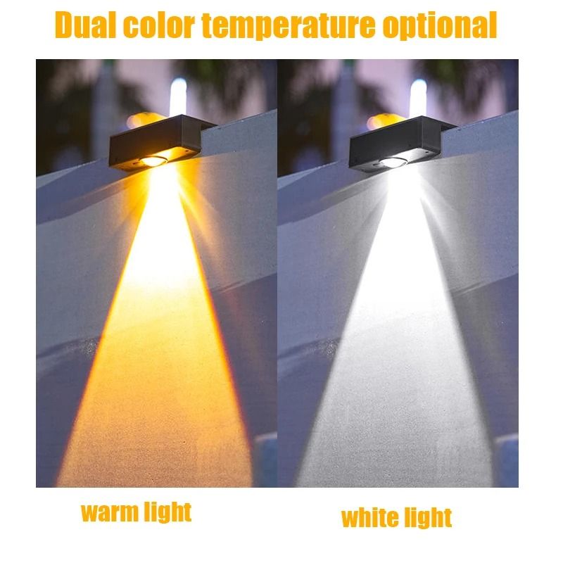 LED Solar Wall Light Waterproof Outdoor Garden Balcony Wall Lamp 7