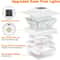 Solar Post Lights Outdoor Deck And Fence Post LED Garden Lights 7