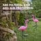 Solar Flamingo Garden Light Waterproof Outdoor LED Yard Decoration 6