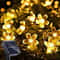 Solar Sakura String Lights Outdoor Waterproof Flower Fairy Garden Lights 0
